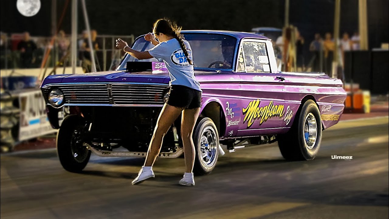 MOONBEAM! HIGH REVVING! GEAR SLAMMING! 17 YR OLD COLBY WELCH! RANCHERO