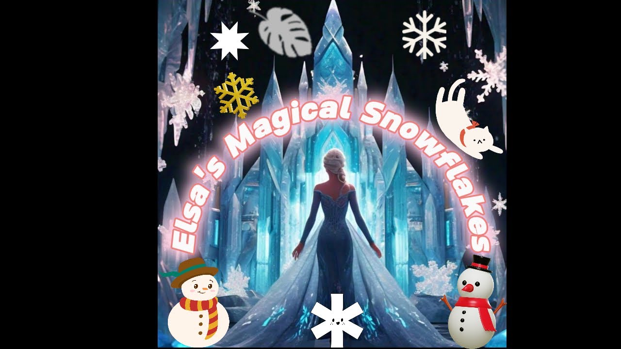 Elsa's Magical Snowflakes | A Heartwarming Kid Story #elsa #frozen #ai ...