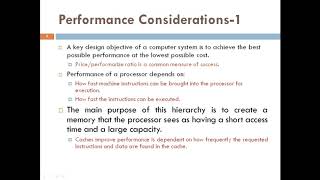 CO - 18CS34 (module 3) Concepts: Replacement Algorithms and Performance Considerations