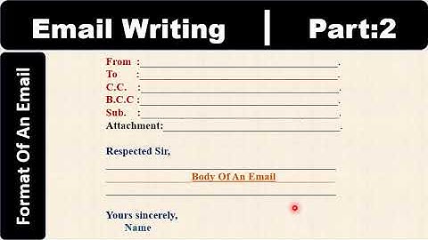 STD-11TH&12TH, SUB:- ENGLISH, TOPIC-Email Writing part 2