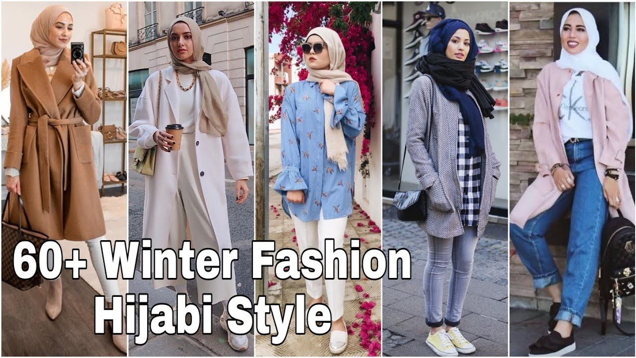 Hijabi Fashion, Winter Hijab Style Jackets for girls, Trendy Style for Hijab, TrendWithFashion
