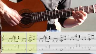 Блюз А мажор на гитаре. ноты и табы. Blues A on guitar for beginner .notes/tabs Блюз А мажор на гитаре. ноты и табы. Blues A on guitar for beginner .notes/tabs