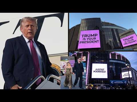 Video Trump Trolls Taylor Swift And Travis Kelce On Wedding Day With Cheeky Social Media Post