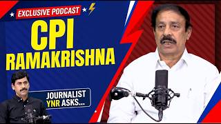 CPI Ramakrishna Podcast Interview With YNR | YS Jagan Mavigun Strategy | Amaravathi | Journalist YNR