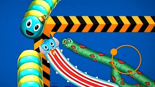 worm zone io. Rech Top1 || 10,00000+Score😱Big silther snake🐍 Game Play Video