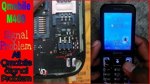 Qmobile M400 signal problem (100%) Solution