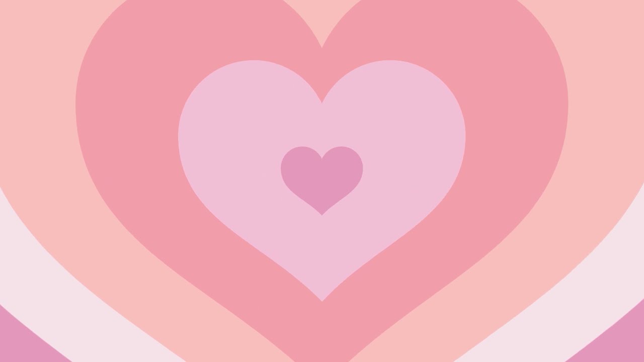 Tiktok pink heart tunnel animation trend background. - YouTube
