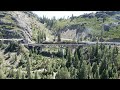 4K: DONNER PASS ARIAL DRONE VIEW ( JULY 2022)
