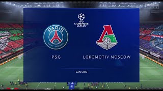 FIFA 22 ПСЖ-Локомотив Финал Лиги Чемпионов УЕФА PS4