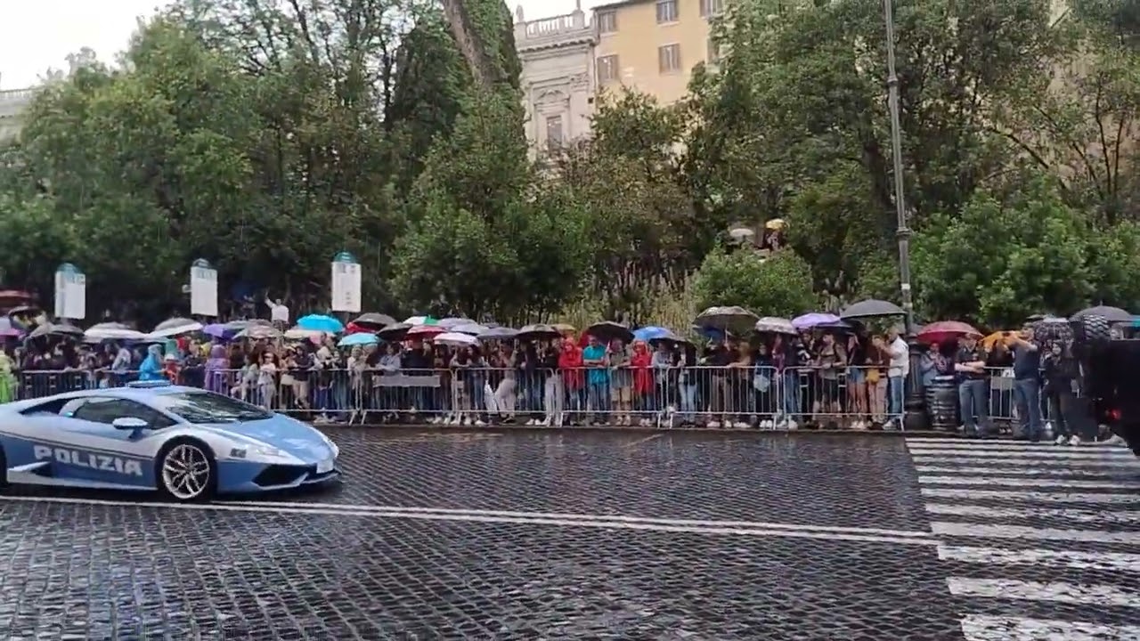 2 Giugno 2024- Festa della Repubblica: parata militare Ferrari della Polizia di Stato