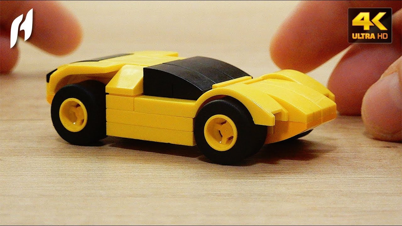 Lego SuperSport Car Building Instructions (MOC 4K) YouTube