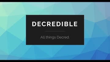 What is Decred? Live with Marco Peereboom from the Decred project!