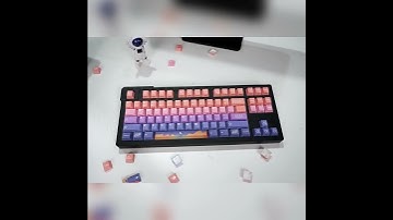 PBT dye subbed keycaps set side legends backlit -Fairy Tale