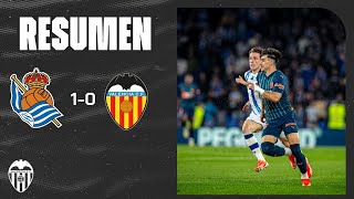 RESUMEN - REAL SOCIEDAD 1-0 VALENCIA CF