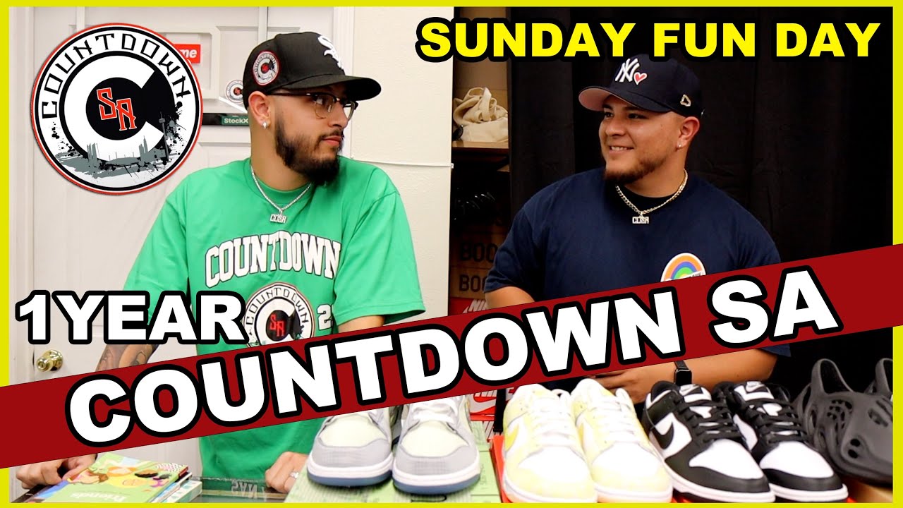 1 YEAR OF COUNTDOWN SA - SNEAKER POP UP EVENT - YouTube
