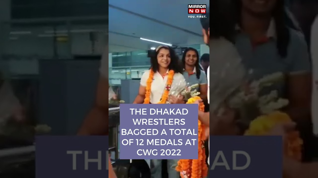 CWG 2022 | Wrestling Contingent Arrives in India