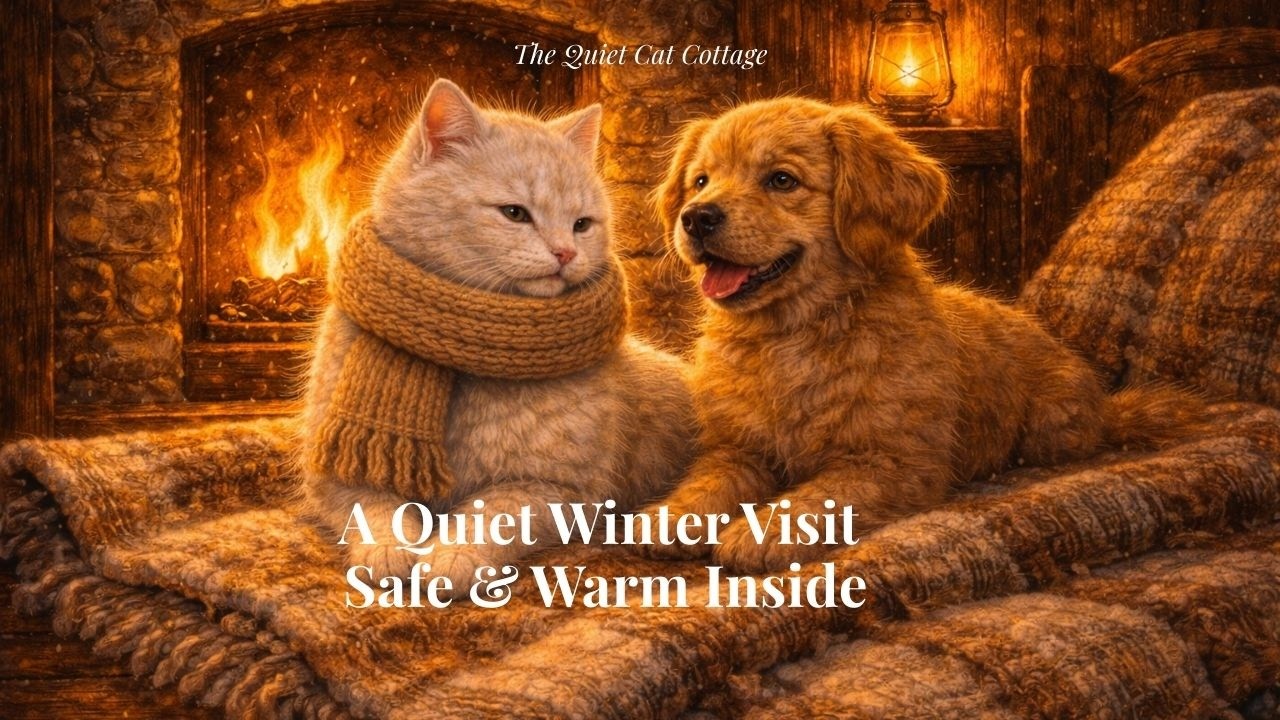 A Winter Visit Home ❄️ Cozy Deep Sleep Music for Peaceful Nights