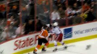 Flyers Fights Dan Carcillo Vs. Marian Gaborik And Sean Avery 12110