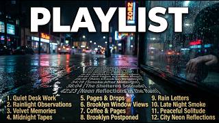 Nostalgic💖Acoustic Pop for Study & Focus Cozy New York Rain Lo-Fi Playlist #lofi #study #work #cafe