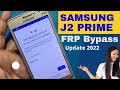 How to Bypass Samsung J2 Prime FRP Bypass Update 2022 G532G