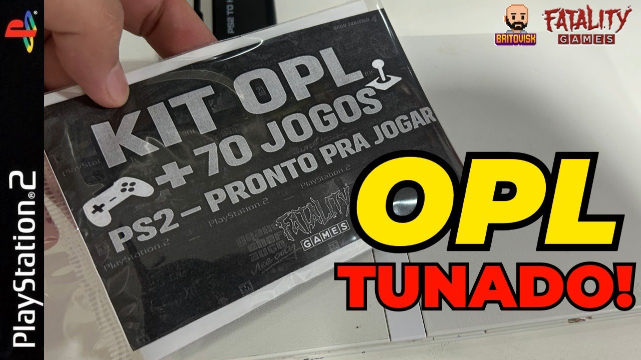 O MELHOR KIT OPL TUNADO! ATUALIZADO E + DE 70 JOGOS!