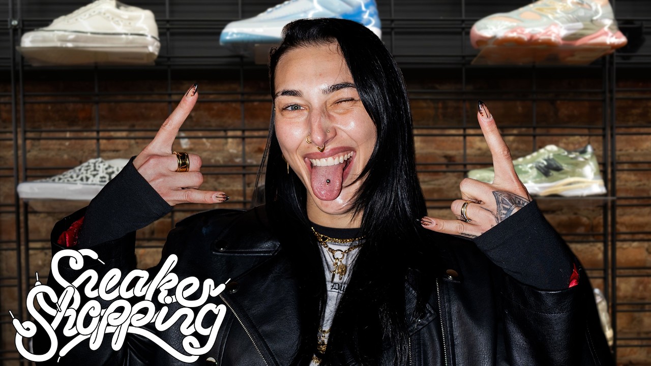 Rhea Ripley In Store Rhea Ripley Goes Sneaker Shopping With Complex - YouTube