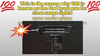 This Is The Reason Why Uzi Is Known As The God Level Gun For Close Range Fights By Tech Sujal Gamer