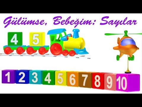 Bebek Çizgi Filmi 6 - Sayıları öğrenelim - Gülümse, Bebeğim