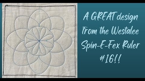 Westalee Spin-E-Fex Ruler #16