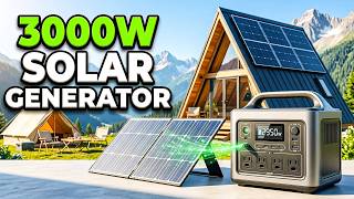 Top 6 Best 3000W Solar Generator🔥🔥– Ultimate Power Backup Guide