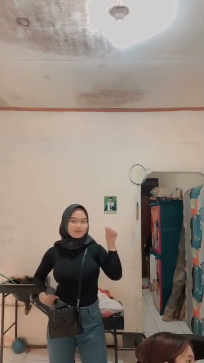 TIKTOK JILBAB HITAM CANTIK 😍