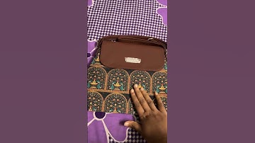 Sling bag from Zouk #shortsvideo #trending #unboxing #pr #parcel #bags #slingbag #zouk #veganbags