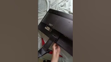 How to remove acer monitor stand