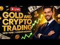 Crypto And Bitcoin Live Trading | Gold Live #goldlive #bitcoinlive #xauusd