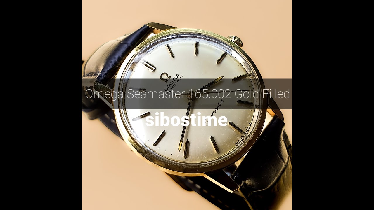 Omega Seamaster No Date 165.002 Gold Filled 40 Mic 552 Year 1967 Preowned Vintage