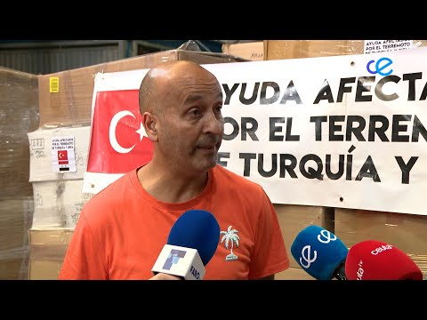 La AUGC envía a Siria y Turquía toneladas de ropa y más de 14.000 euros