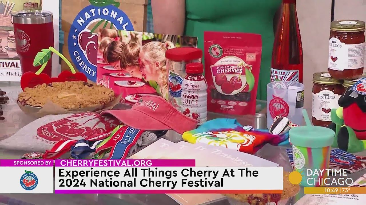 Experience All Things Cherry At The 2024 National Cherry Festival