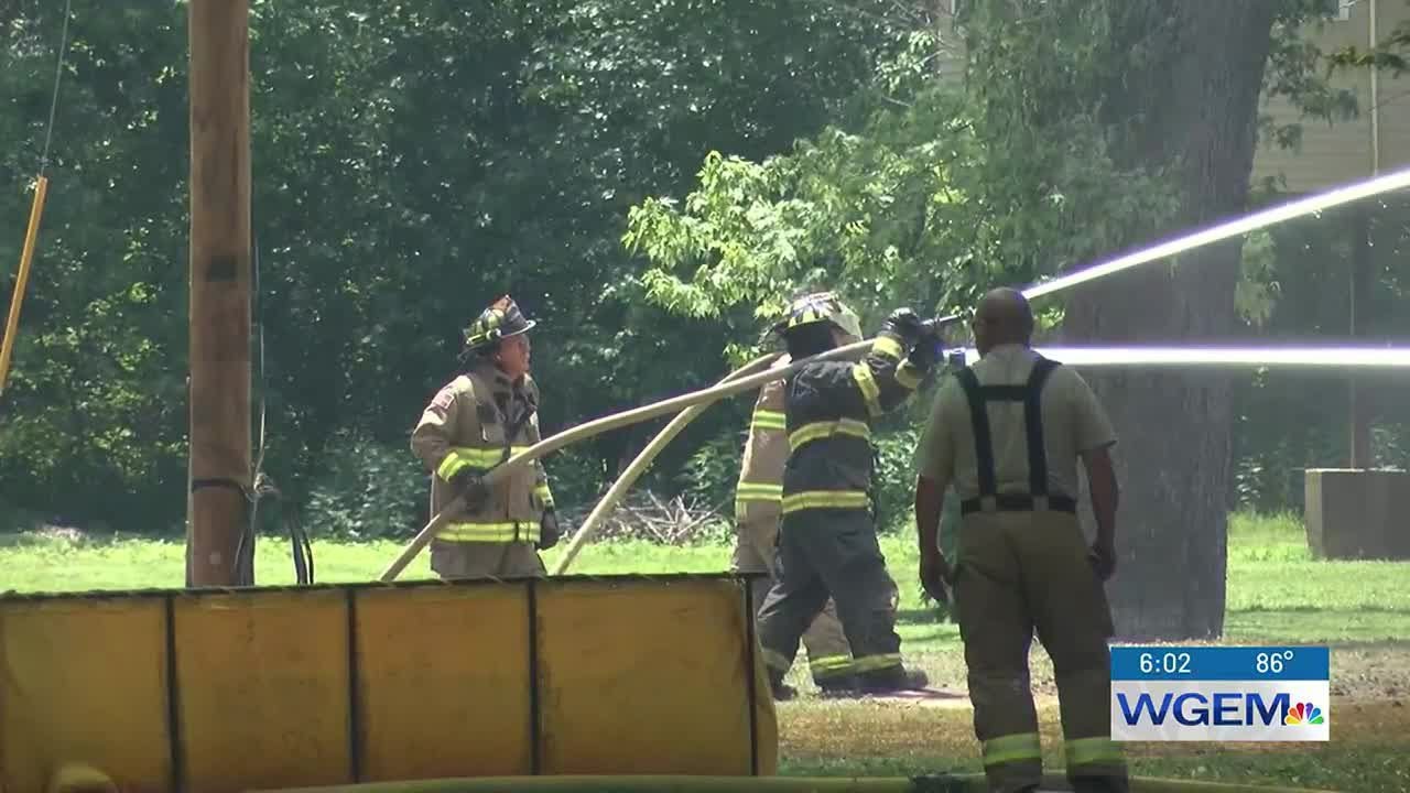 Quincy riverfront home destroyed by fire - YouTube