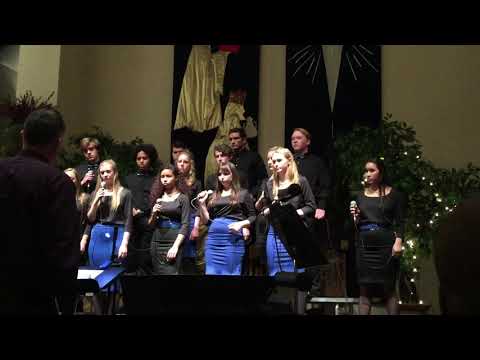 Mount Shasta High School Jazz Choir Performs Carol of the Bells
