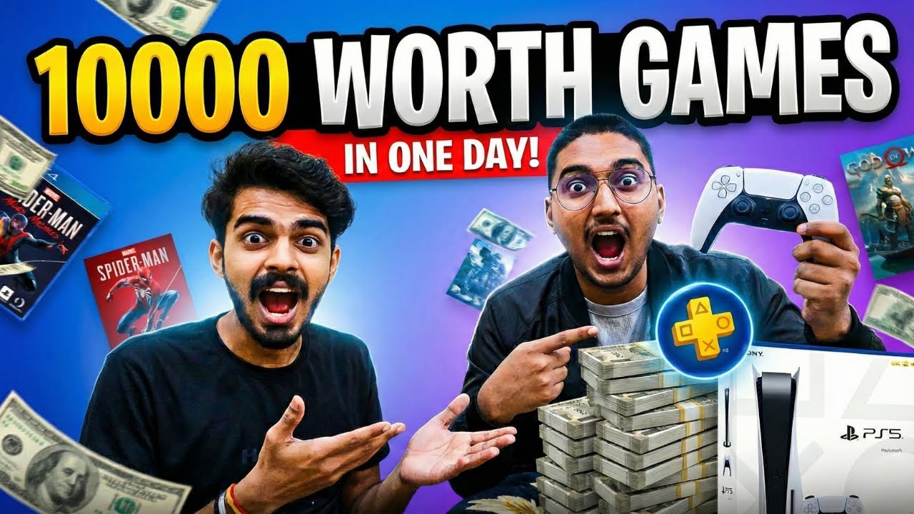 WE BOUGHT the PS5 PS Plus Sale! Now We Have 100+ FREE Games!