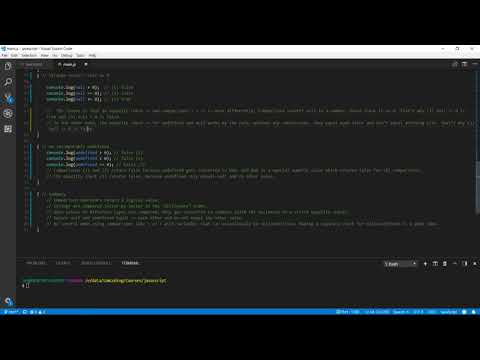 Modern JavaScript Fundamentals 6  Comparisons