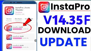 How to Download Instapro New V14.35F | Instapro Ki New Update V14.35F | Instpro Big update | Insta