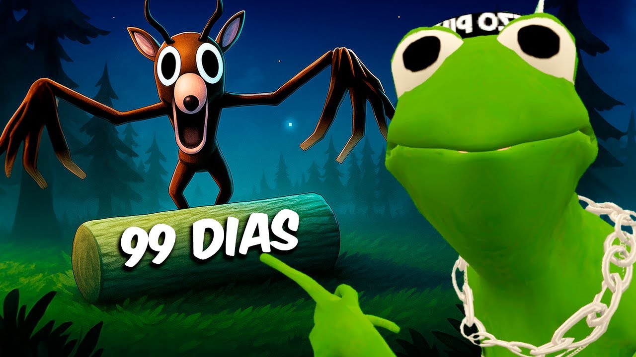 SOBREVIVENDO 99 DIAS NA FLORESTA - YouTube