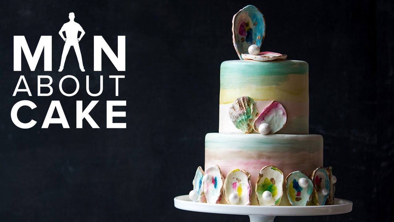 sugar art studio This Cake is Your OYSTER (Shucking Awesome Beach Wedding Cake) | SEASON 5 FINALE Man About Cake