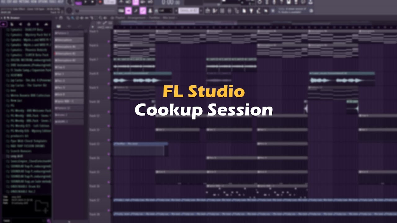 Make a Beat with me | FL Studio Cookup - YouTube