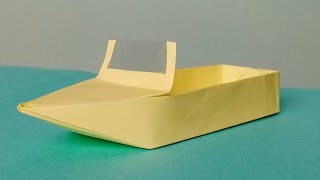 صنع قارب من الورق سهل -  سفينه من ورق
