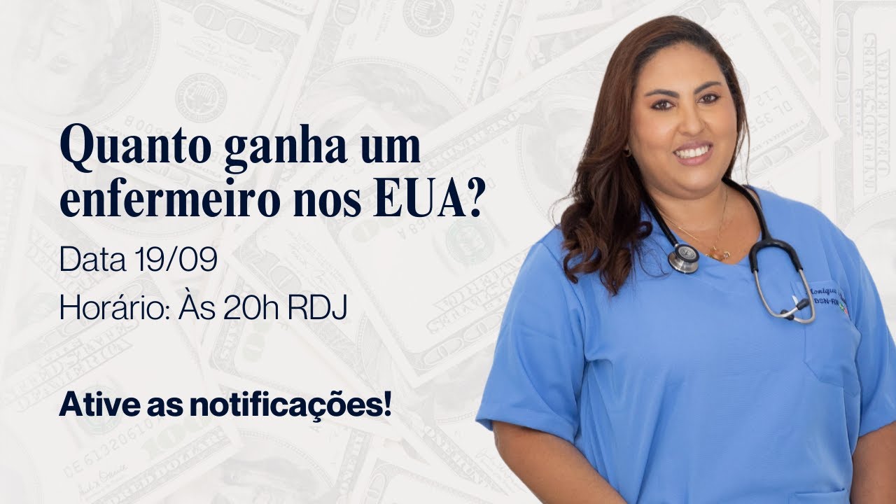 Quanto ganha um enfermeiro nos EUA?