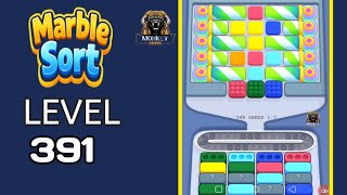 Marble Sort level 391 walkthrough solution