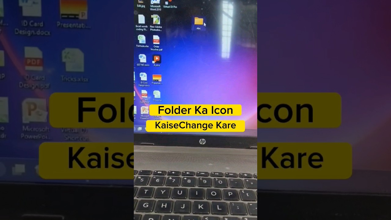 Folder Ka Icon Kaise Change Kare  / How To Change Folder Icon 