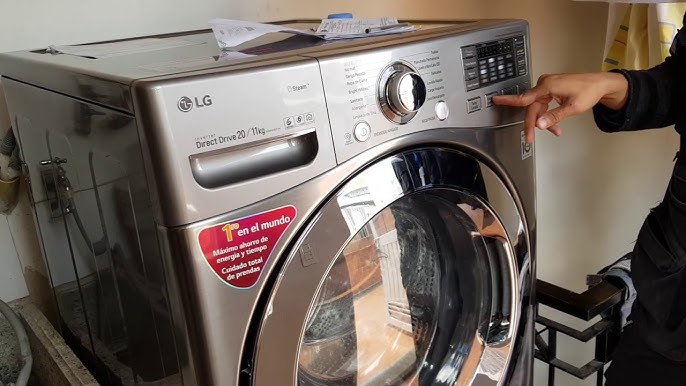LG Washing Machine Inverter direct drive 9kg - YouTube